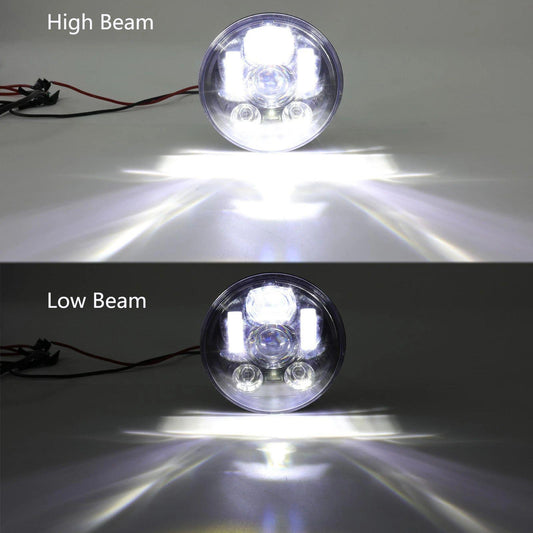 5-3/4'' 5.75" Motorcycle LED Projector Headlight for Honda Rebel 500 450 250 125
