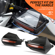 Motorcycle Universal 7/8" Hand Guard Handguard Shield Windproof Protector Bike