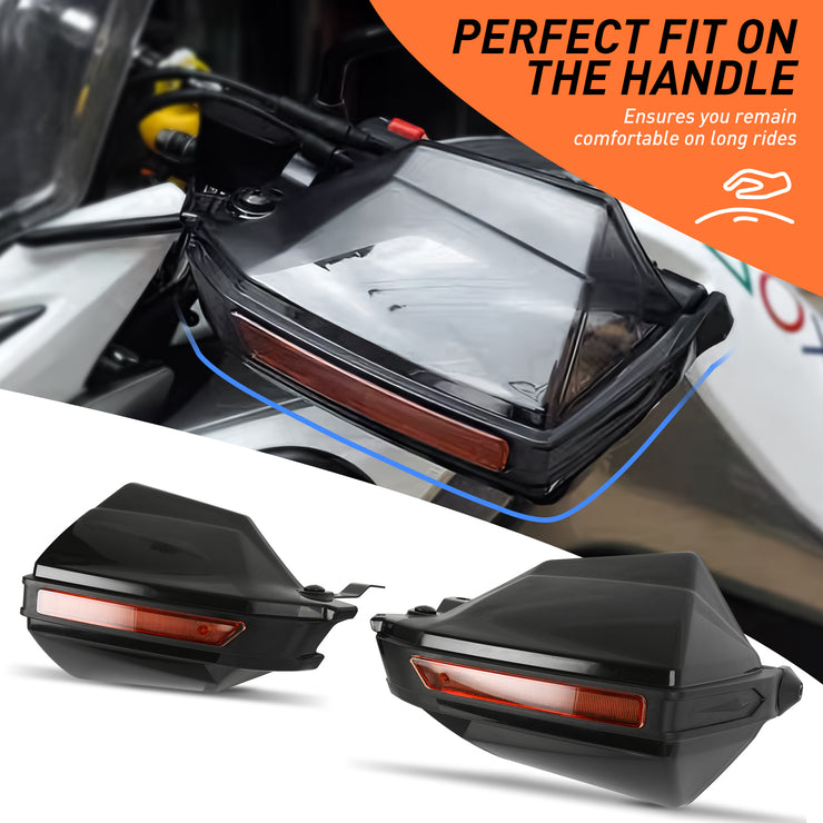 Motorcycle Universal 7/8" Hand Guard Handguard Shield Windproof Protector Bike
