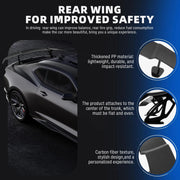 For 3 Series E36 E46 E90 E92 E93 M3 Carbon Rear Trunk Racing Spoiler GT Wing