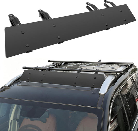 41'' Roof Rack Fairings Wind Noise Reducer Roof Rack Wind Deflector | Windshield Fairing for Roof Racks Fits Most Factory Bar Compatible with Honda CR-V Civic Ford F-150 Toyota Camry Mazda Subaru