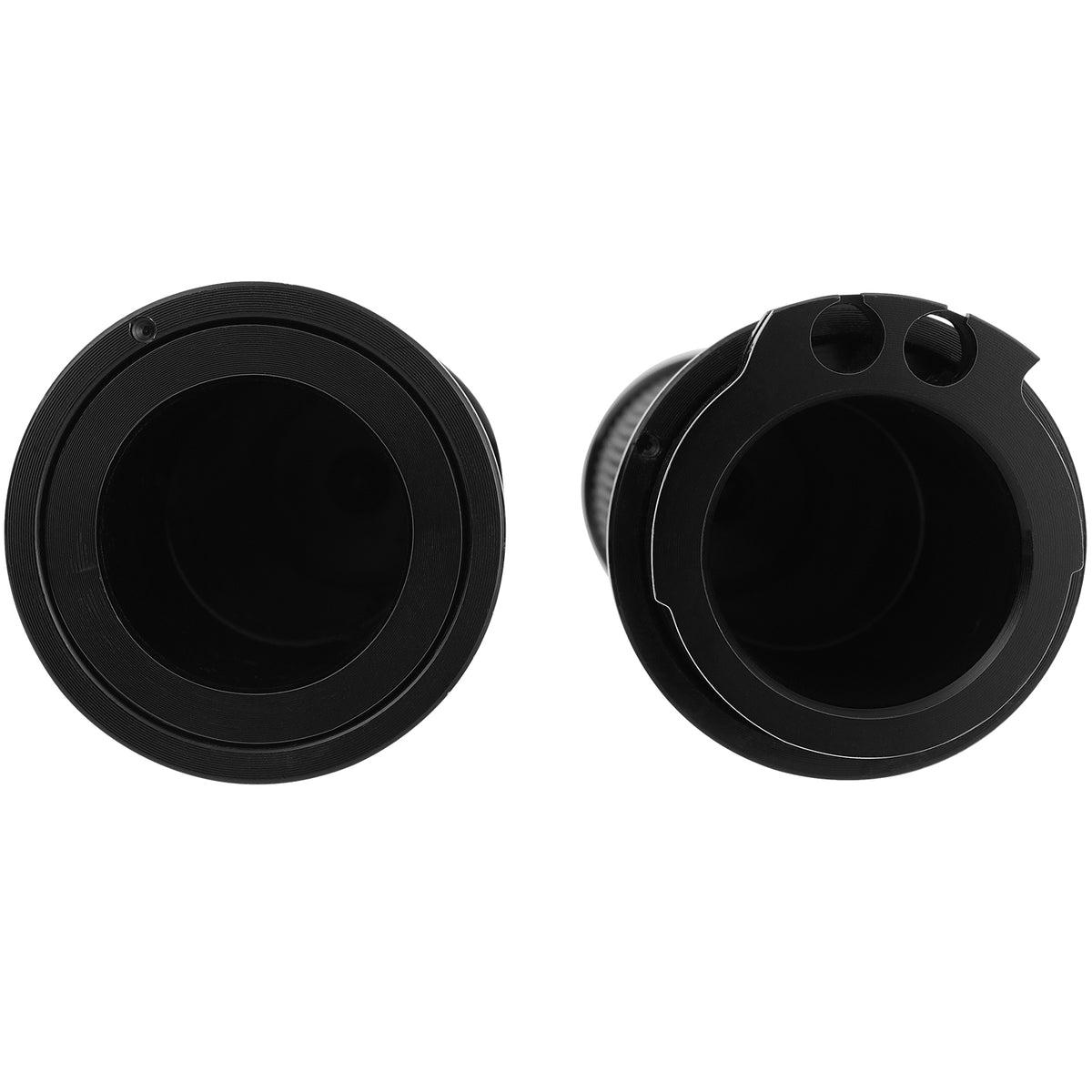 1" Black Motorcycle Handle Bar Hand Grips For Honda Shadow ACE Spirit VT750 1100