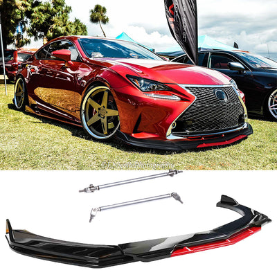 For Lexus IS250 IS350 IS300 Front Bumper Lip Splitter Spoiler Side Skirt Bod Kit