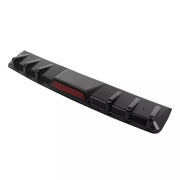 For Ford Explorer Car Rear Bumper Diffuser Lip Spoiler Splitter Body Kit Black