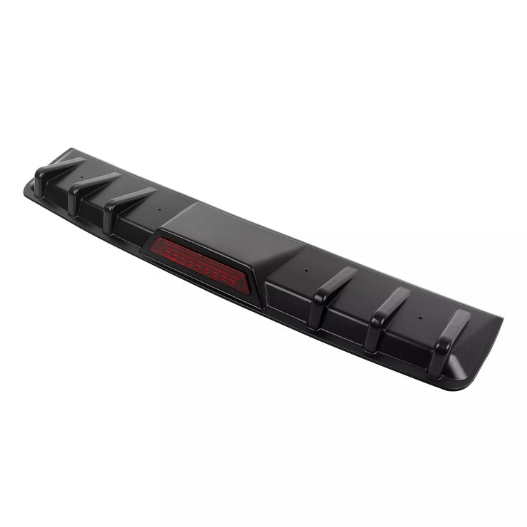 For Ford Explorer Car Rear Bumper Diffuser Lip Spoiler Splitter Body Kit Black