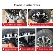 For Toyota Corolla 4x Wheel Covers 16" Snap On Hub Caps Fit R16 Tire & Steel Rim