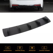 For Chrysler 300 300C Rear Lip Bumper Diffuser Shark 5 Fin Wing Spoiler Splitter