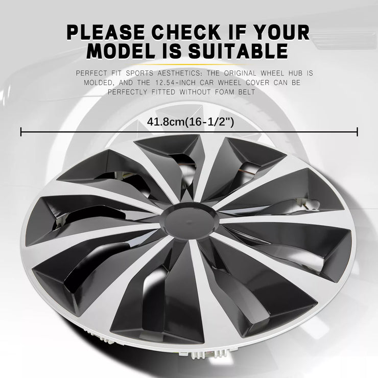 For Toyota Corolla 4x Wheel Covers 16" Snap On Hub Caps Fit R16 Tire & Steel Rim