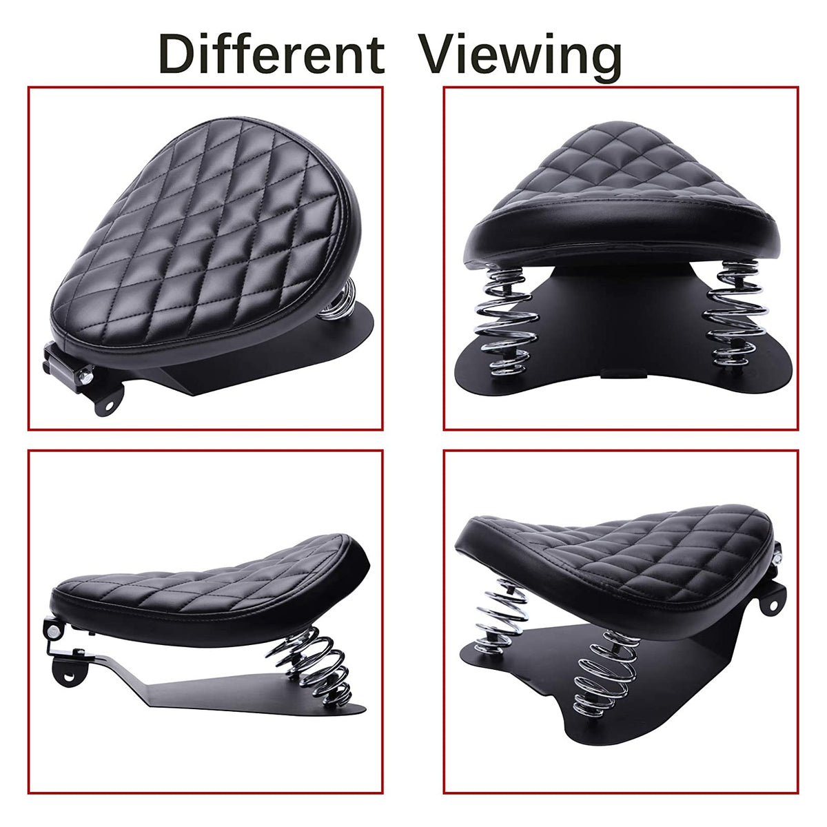 Dreamizer Motorcycle Solo Seat Spring Base Plate Bracket