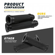 Dreamizer Motorcycle Handle Grips Rubber Handlebar Grips