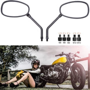 Dreamizer M10 Rectangle Motorcycle Side Mirrors